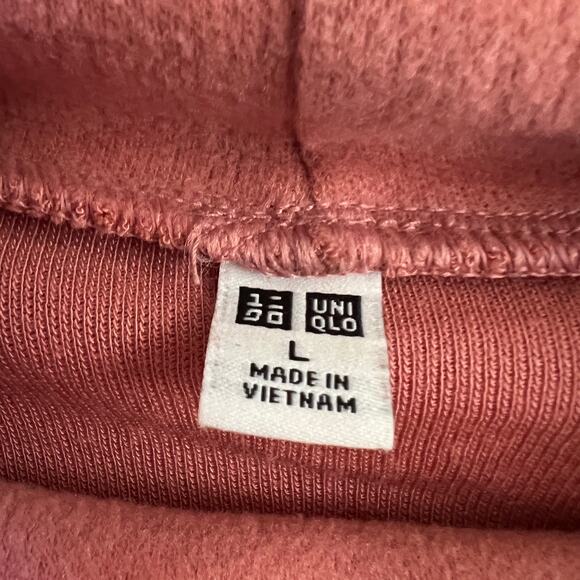 Uniqlo Pink Heattech Turtleneck Top Women’s Large Thermal Base Layer Minimalist - Picture 3 of 6